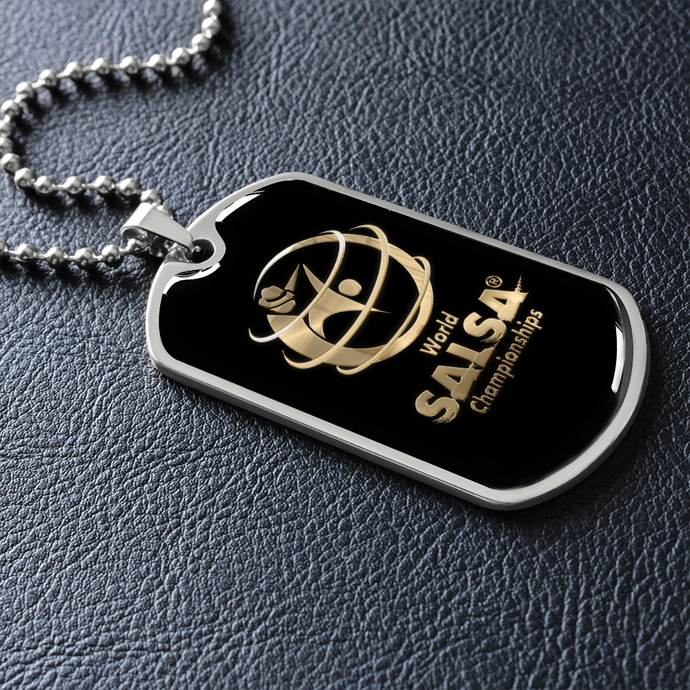 WSC Gold Collection military dog tag