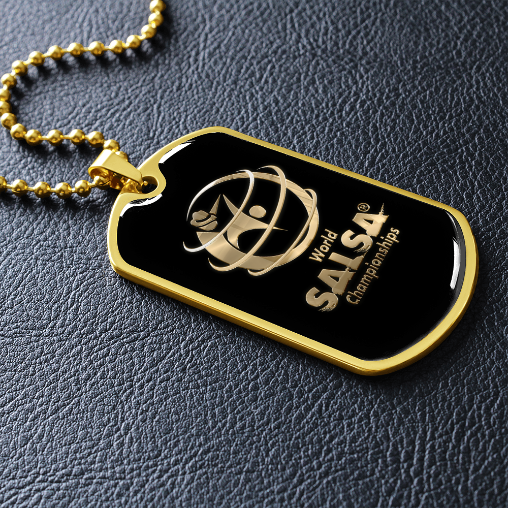 WSC Gold Collection military dog tag