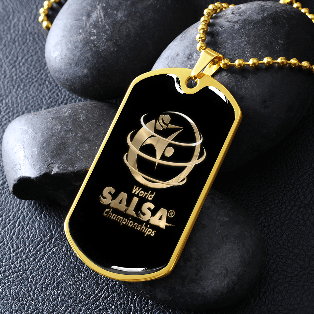 WSC Gold Collection military dog tag