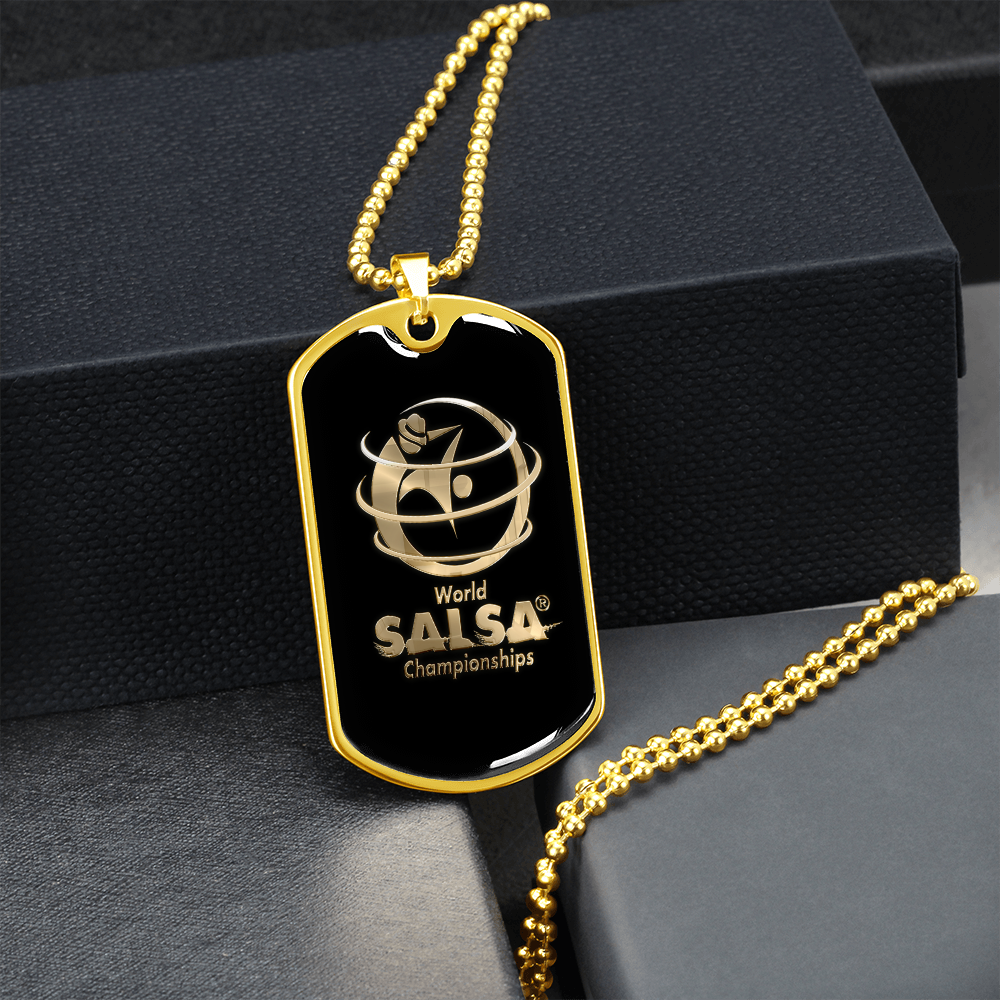 WSC Gold Collection military dog tag