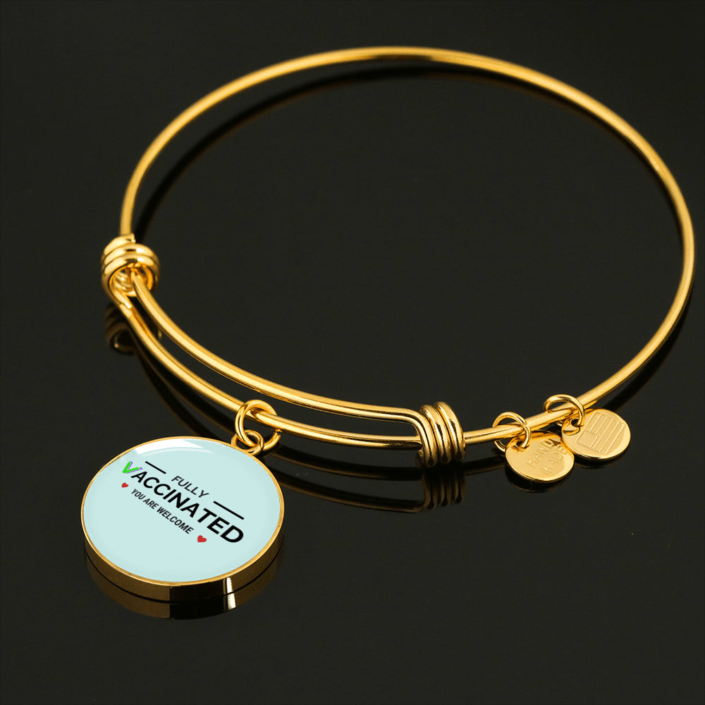 Fully Vaccinated. You are welcome bracelet. - World Salsa Championships