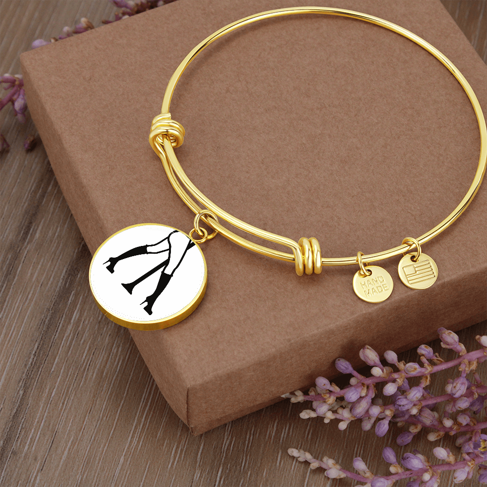 Pole dancer handmade bracelet