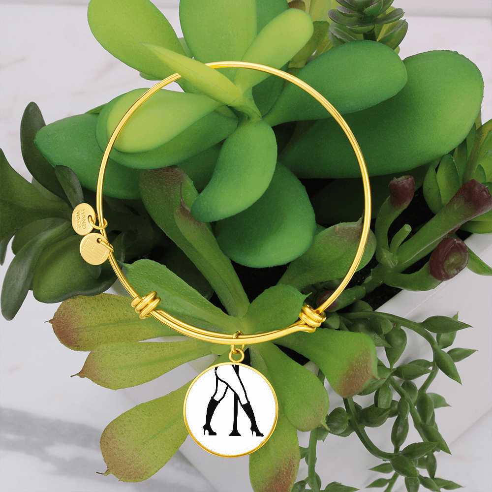 Pole dancer handmade bracelet