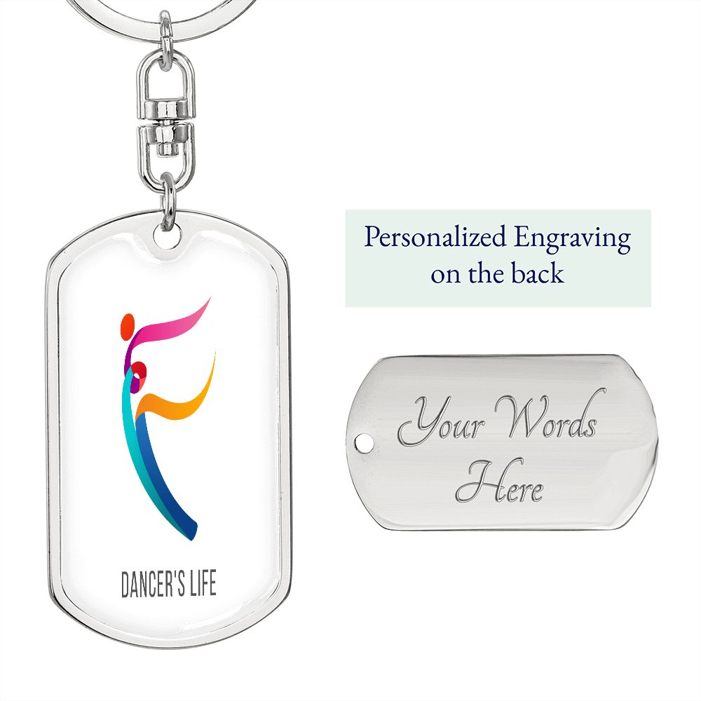 Dance Instructor key chain