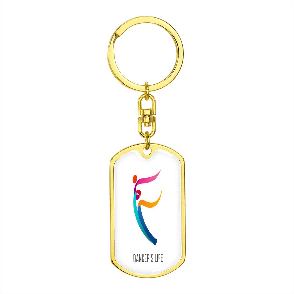 Dance Instructor key chain