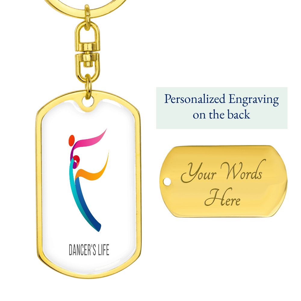 Dance Instructor key chain