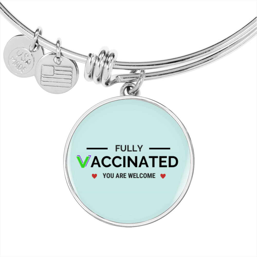 Fully Vaccinated. You are welcome bracelet. - World Salsa Championships