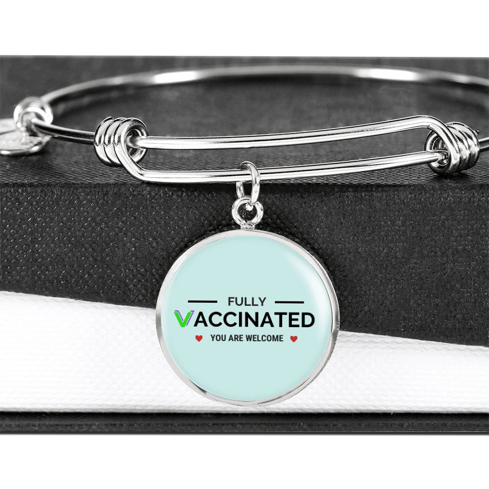 Fully Vaccinated. You are welcome bracelet. - World Salsa Championships