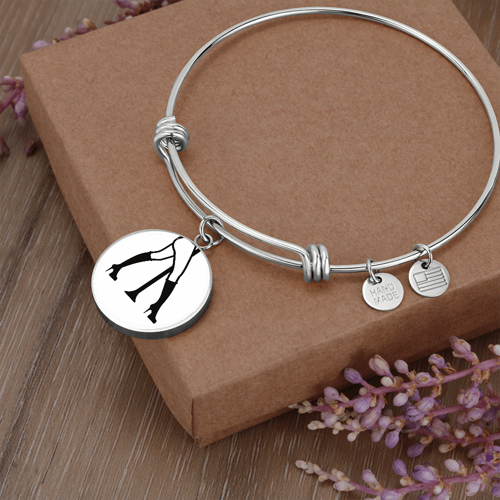 Pole dancer handmade bracelet