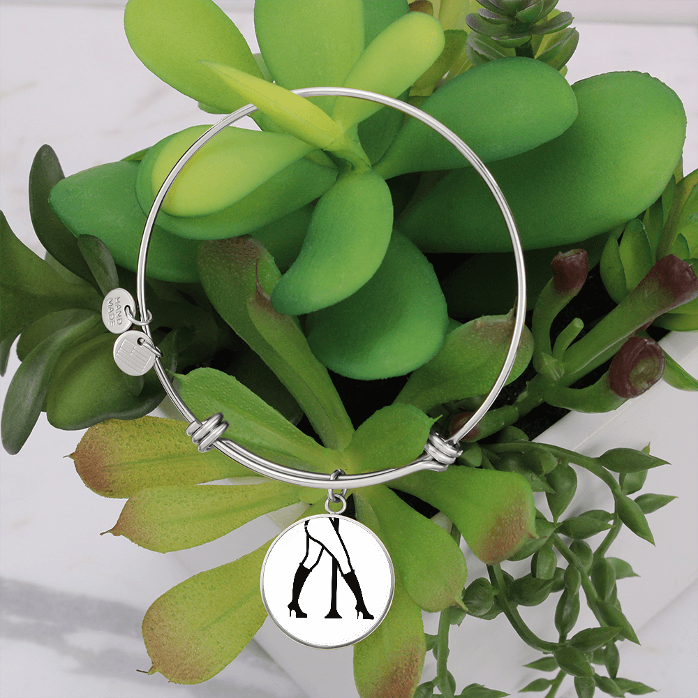 Pole dancer handmade bracelet