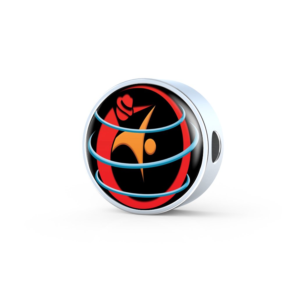 Private Collection- WSC Woven Double-Braided Real-Leather Charm Bracelet - World Salsa Championships