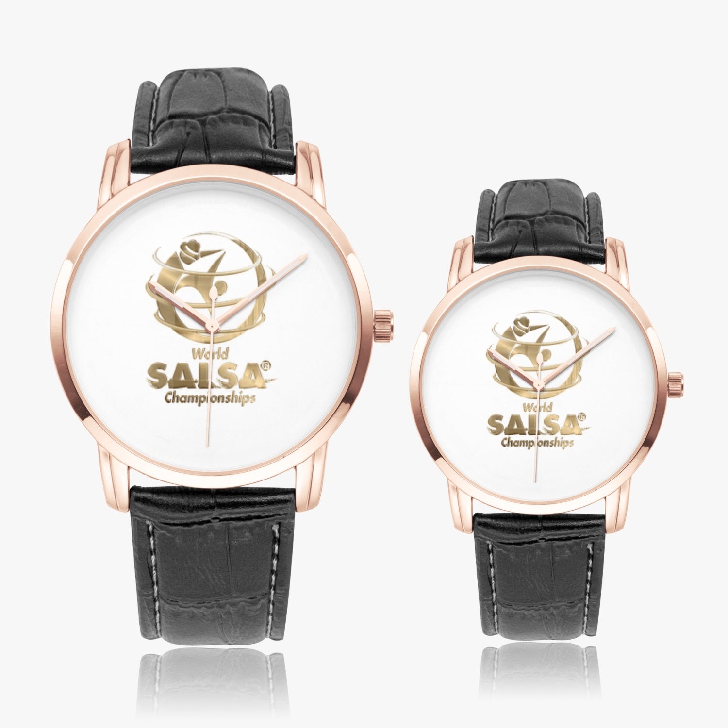 WSC Gold Collection - Instafamous Wide Type Quartz watch - World Salsa Championships