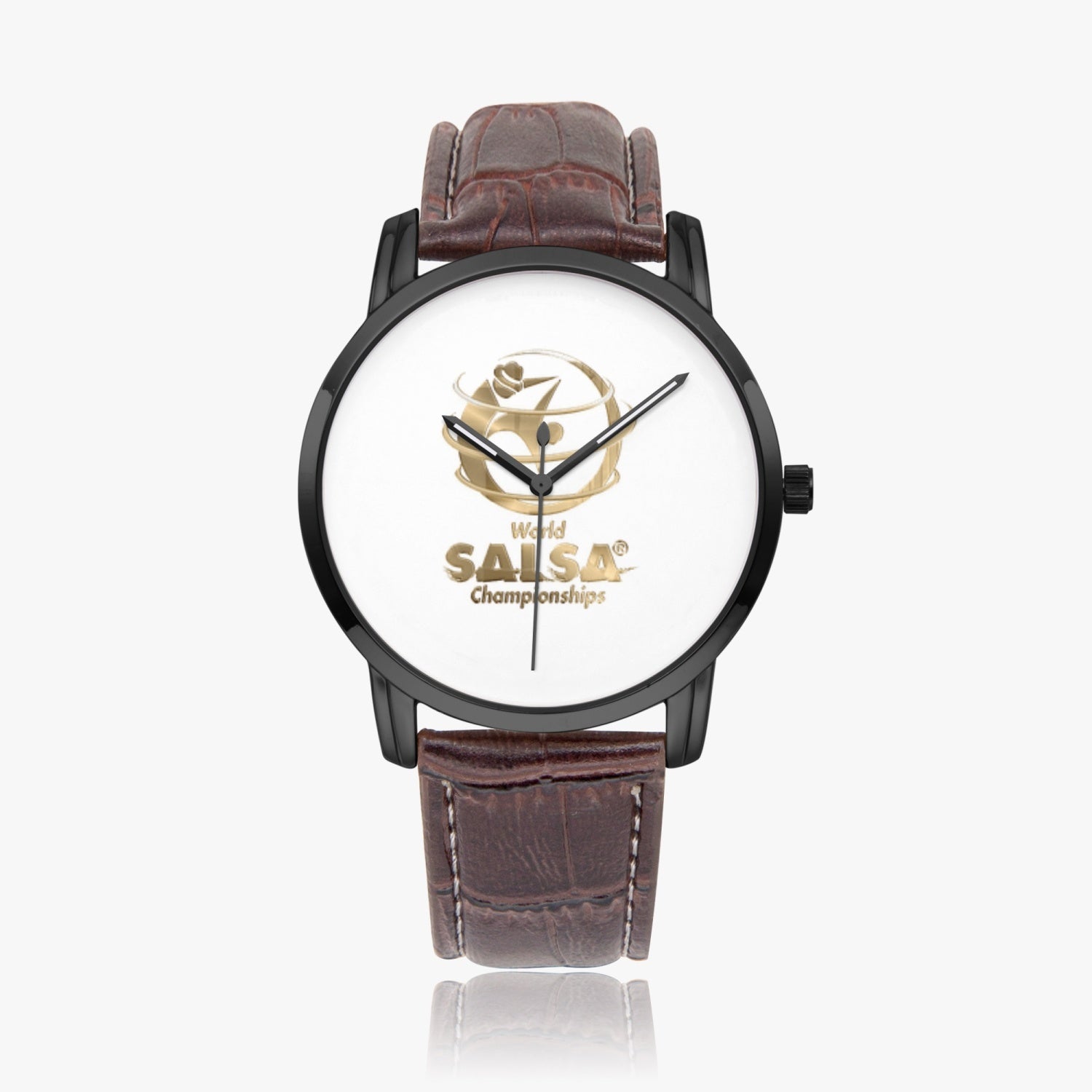 WSC Gold Collection - Instafamous Wide Type Quartz watch - World Salsa Championships