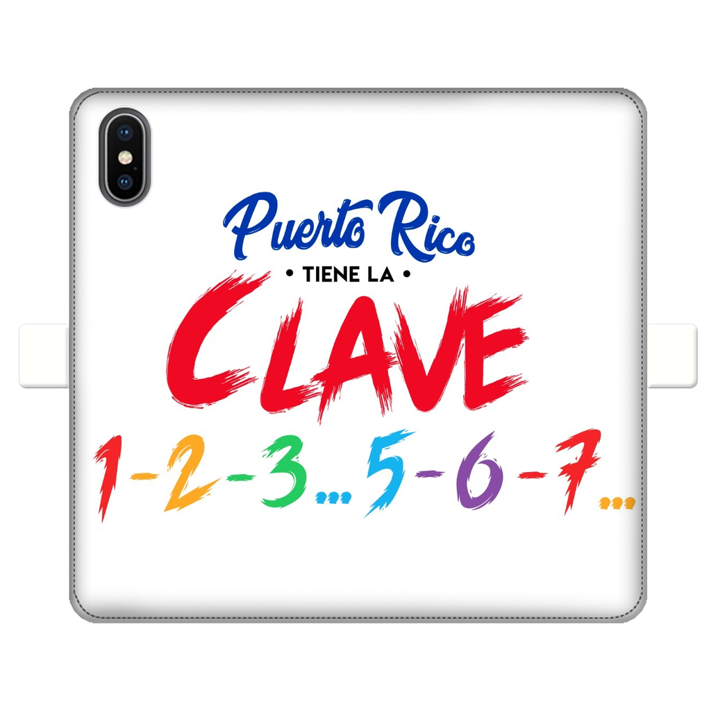 Puerto Rico Tiene La Clave Fully Printed Wallet Cases - World Salsa Championships