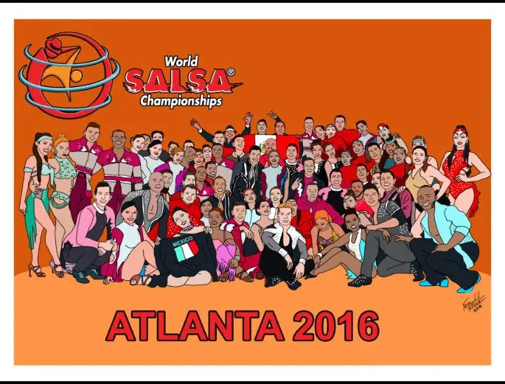 Limited Edition WSC Poster - World Salsa Championships