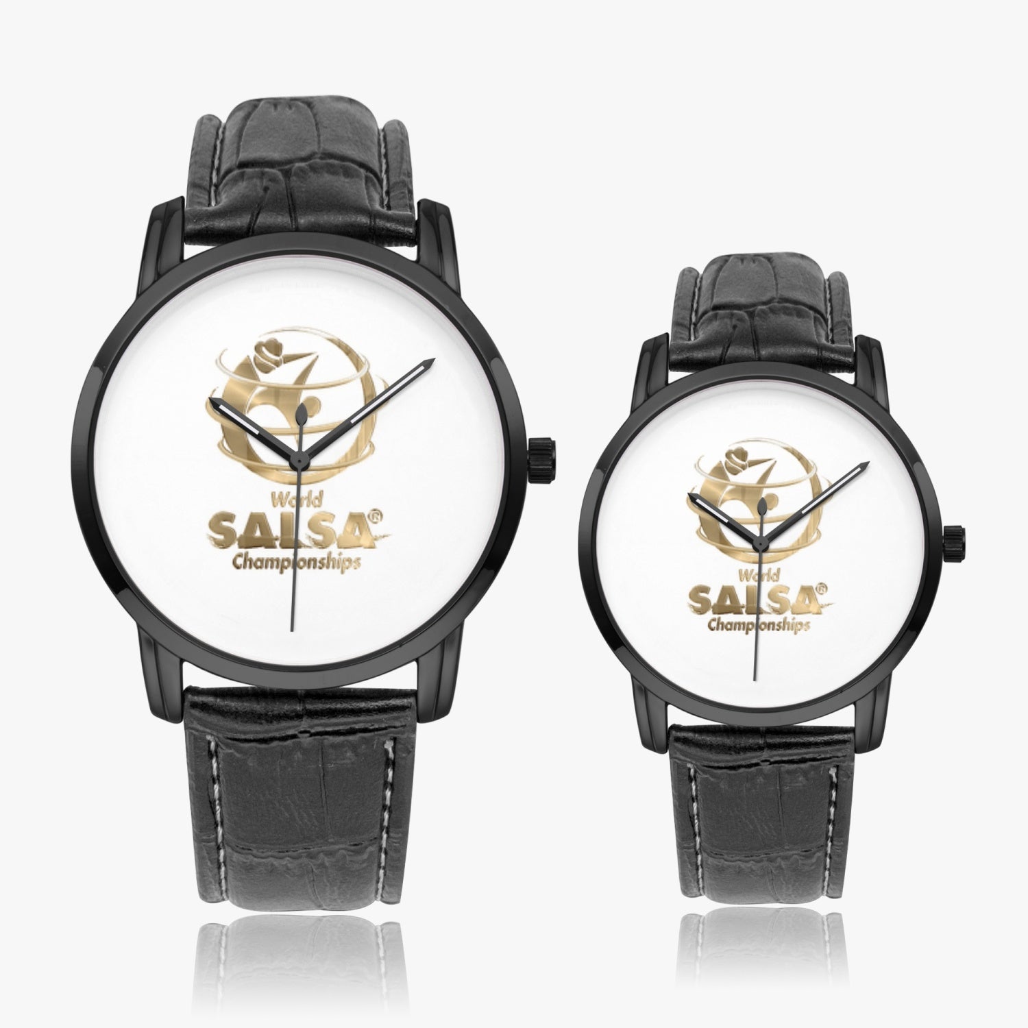 WSC Gold Collection - Instafamous Wide Type Quartz watch - World Salsa Championships