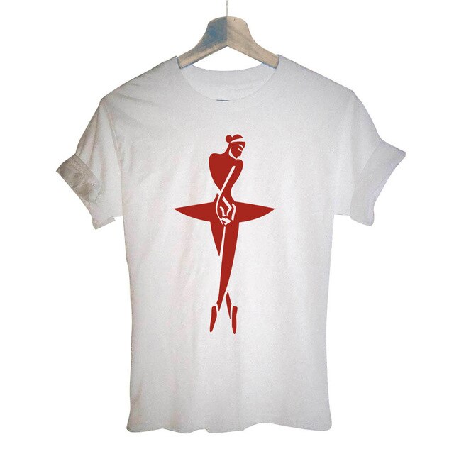 Ballet Dancer Harajuku T Shirt Funny T-shirt Women Clothing Casual Short Sleeve Tops Tees Plus Size - World Salsa Championships