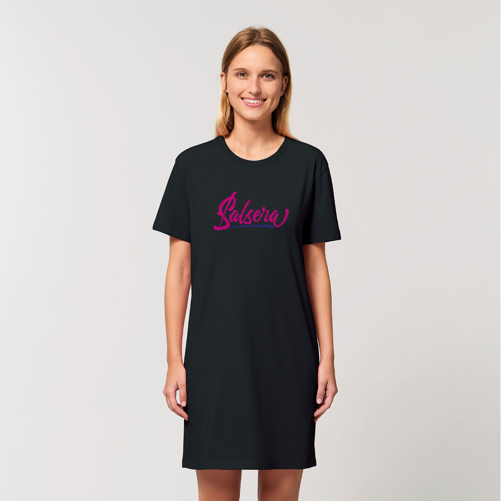 Salsera Organic T-Shirt Dress - World Salsa Championships