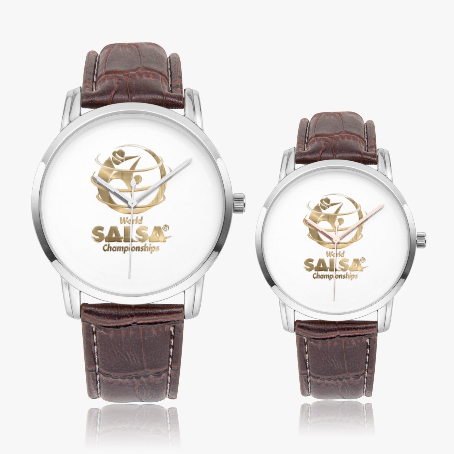 WSC Gold Collection - Instafamous Wide Type Quartz watch - World Salsa Championships