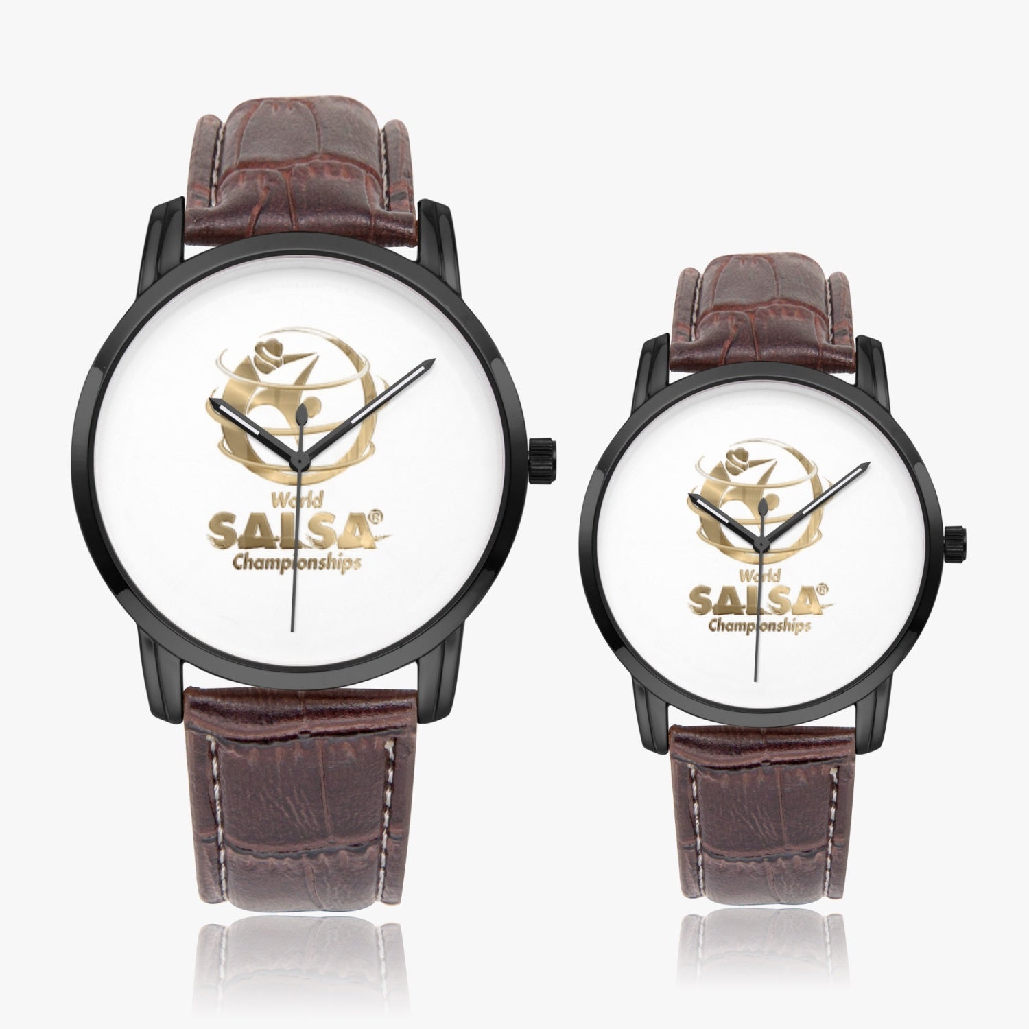 WSC Gold Collection - Instafamous Wide Type Quartz watch - World Salsa Championships