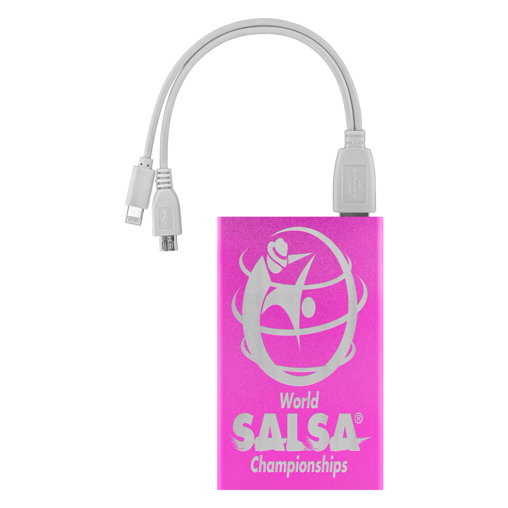 Official WSC Power Bank - World Salsa Championships