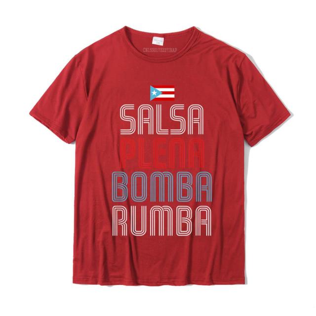 Sounds from Puerto Rico. Salsa, Plena, Bomba, Rumba T-Shirt.