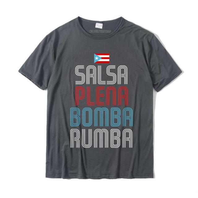 Sounds from Puerto Rico. Salsa, Plena, Bomba, Rumba T-Shirt.