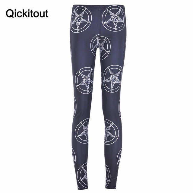 Leggins Digital Printing Leggings Fashion Girls Punk Pant - World Salsa Championships