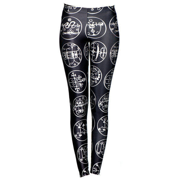 Leggins Digital Printing Leggings Fashion Girls Punk Pant - World Salsa Championships