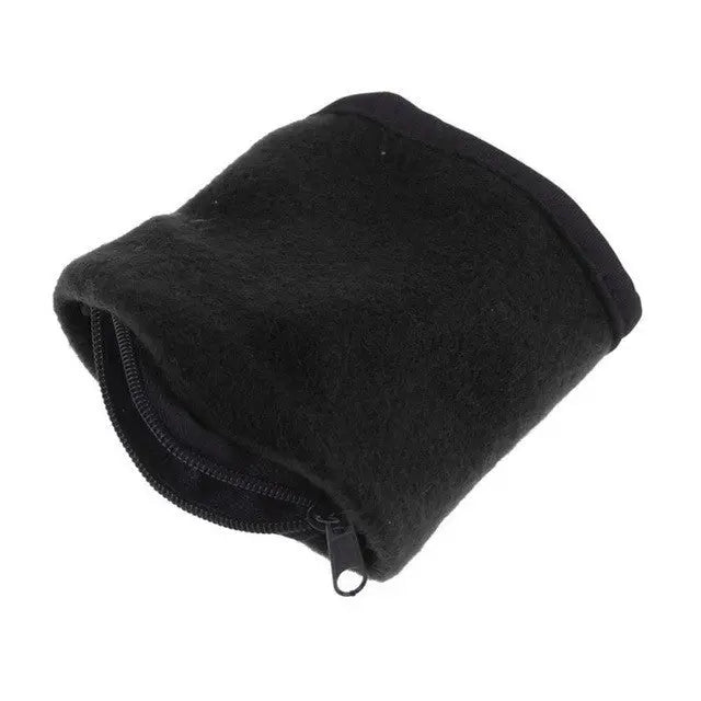 Smart Dancer Gadget :Zipper Fleece Wrist Wallet Pouch Safe Wristbands Protection Arm Band Bag For MP3 Key Card Storage Bag Case - World Salsa Championships