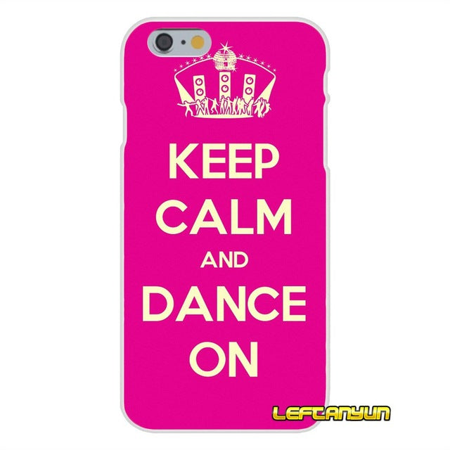 Keep Calm and Dance On Soft Silicone phone Case For Samsung Galaxy A3 A5 A7 J1 J2 J3 J5 J7 2015 2016 2017 - World Salsa Championships