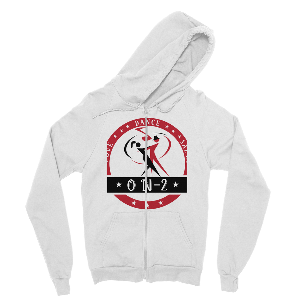 Fine Jersey Zip Hoodie - World Salsa Championships