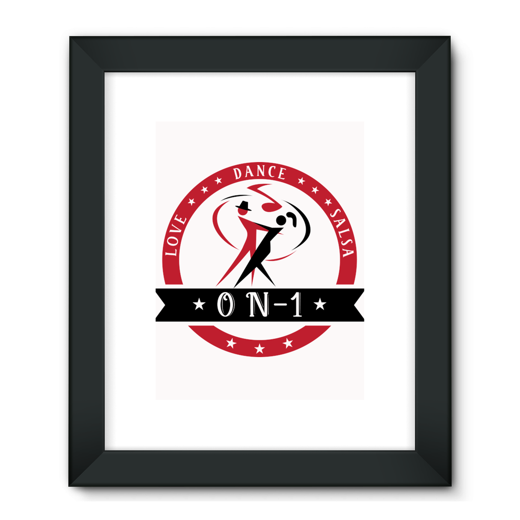 On-1 Framed Fine Art Print - World Salsa Championships