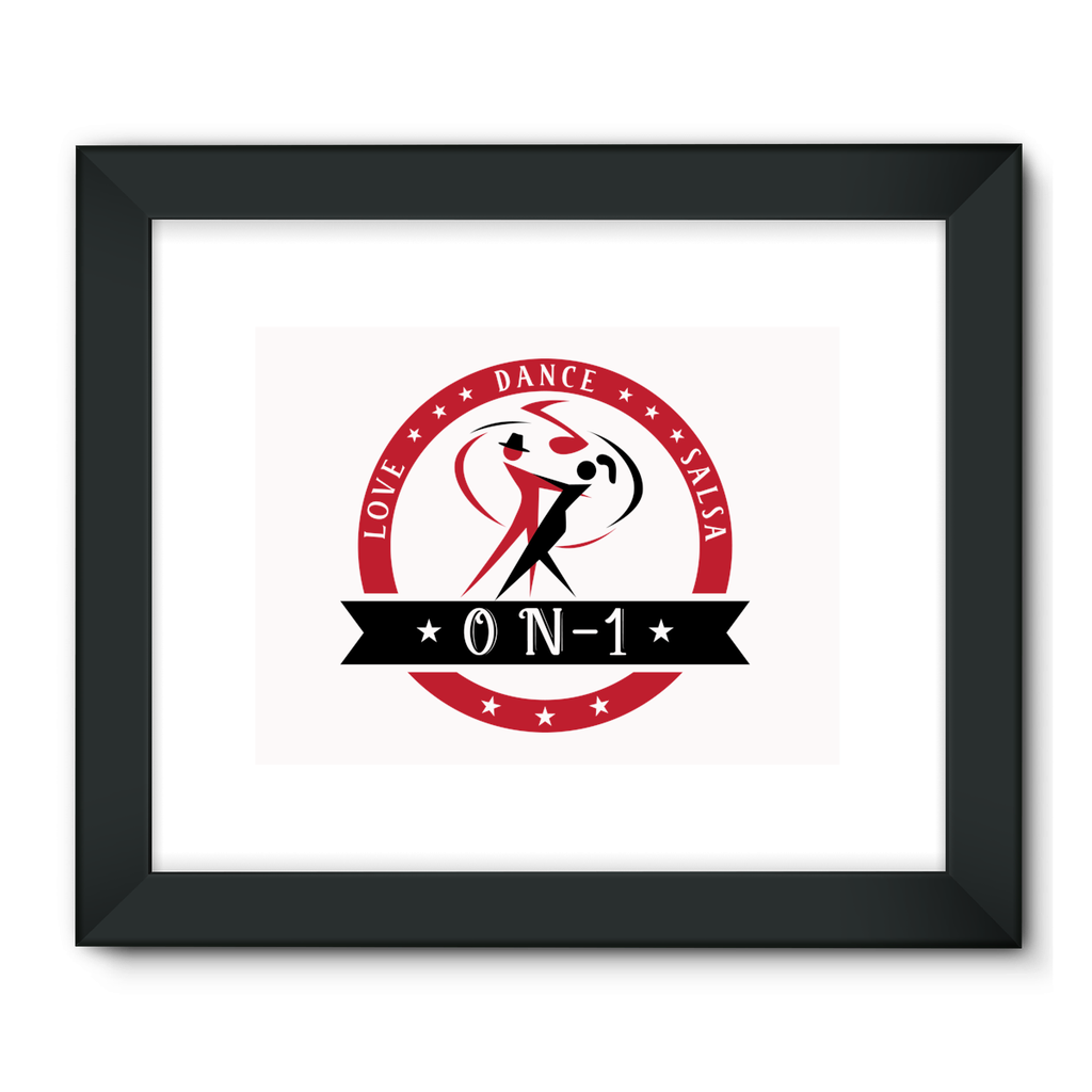 On-1 Framed Fine Art Print - World Salsa Championships