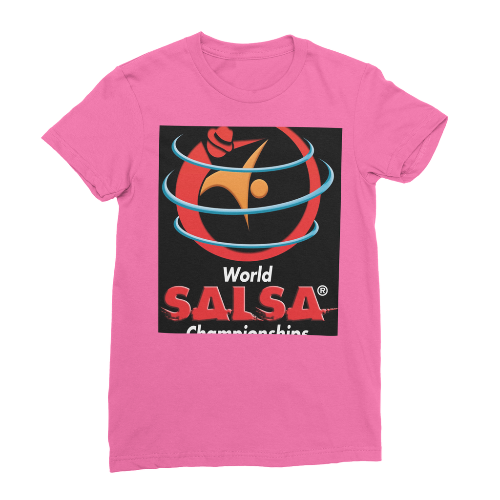 Women's Fine Jersey T-Shirt - World Salsa Championships