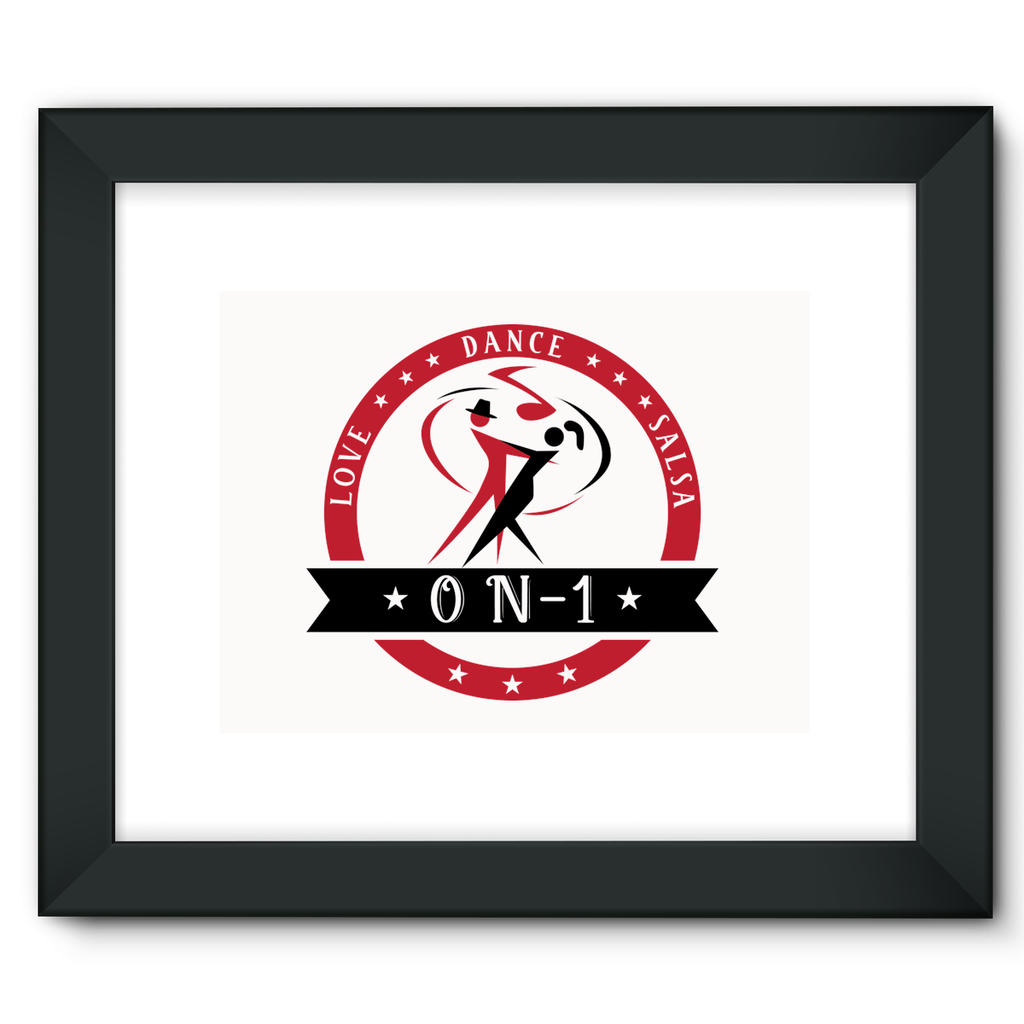 On-1 Framed Fine Art Print - World Salsa Championships