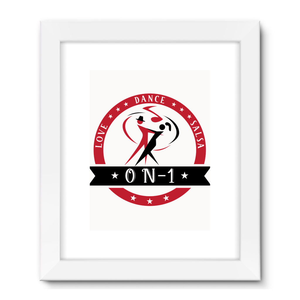 On-1 Framed Fine Art Print - World Salsa Championships