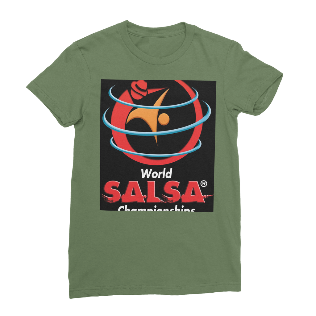 Women's Fine Jersey T-Shirt - World Salsa Championships