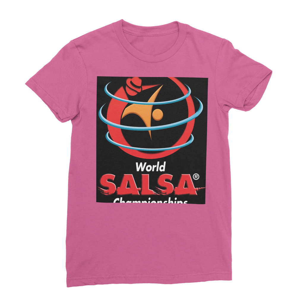 Women's Fine Jersey T-Shirt - World Salsa Championships