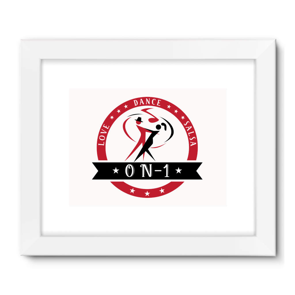 On-1 Framed Fine Art Print - World Salsa Championships