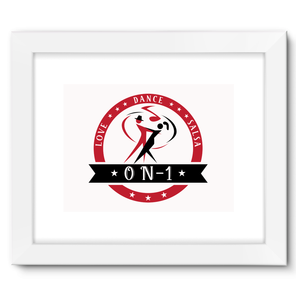 On-1 Framed Fine Art Print - World Salsa Championships