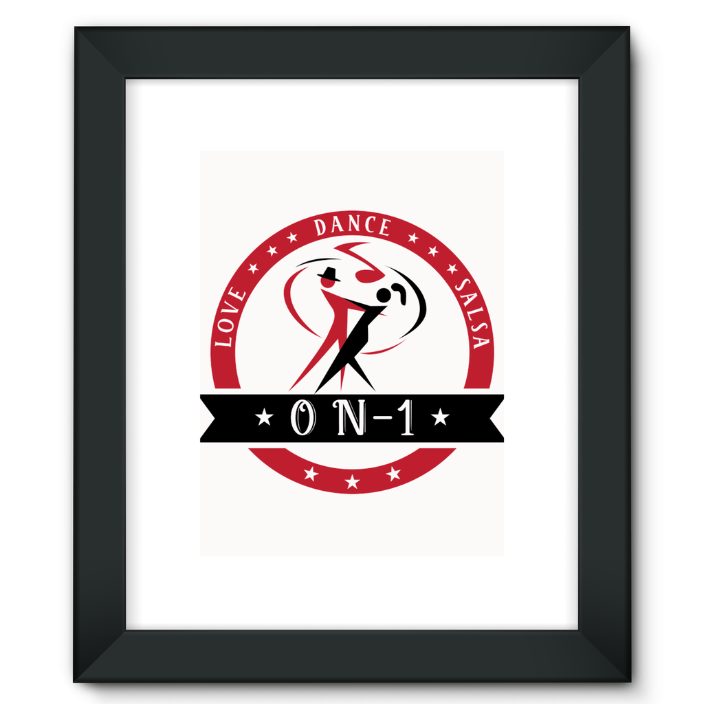 On-1 Framed Fine Art Print - World Salsa Championships
