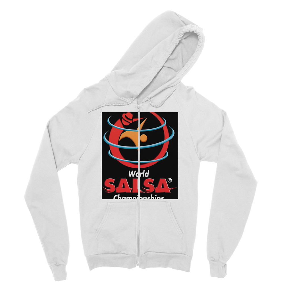 Fine Jersey Zip Hoodie - World Salsa Championships